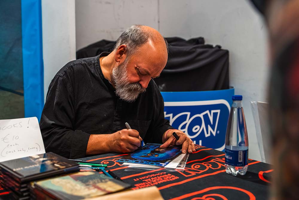 Dave McKean famoso autore britannico